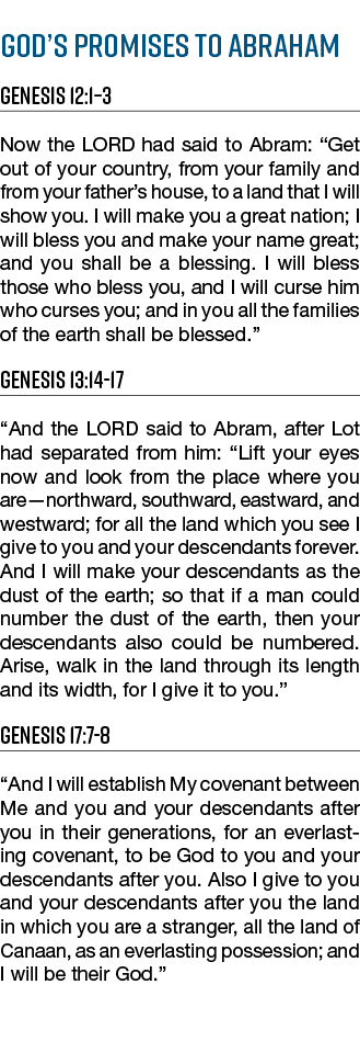 God s promises to Abraham Genesis 12:1 3 Now the LORD had said to Abram:  Get out of your country, from your family a   