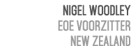 Nigel Woodley EOE Voorzitter New Zealand 