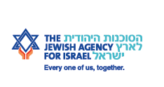 A logo for Christian Friends of the Jewish Agency for Israel. Description generated by AI