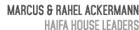 Marcus & Rahel Ackermann Haifa House leaders 