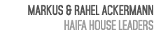 Markus & Rahel Ackermann Haifa house leaders 