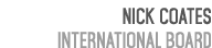 Nick Coates International Board 