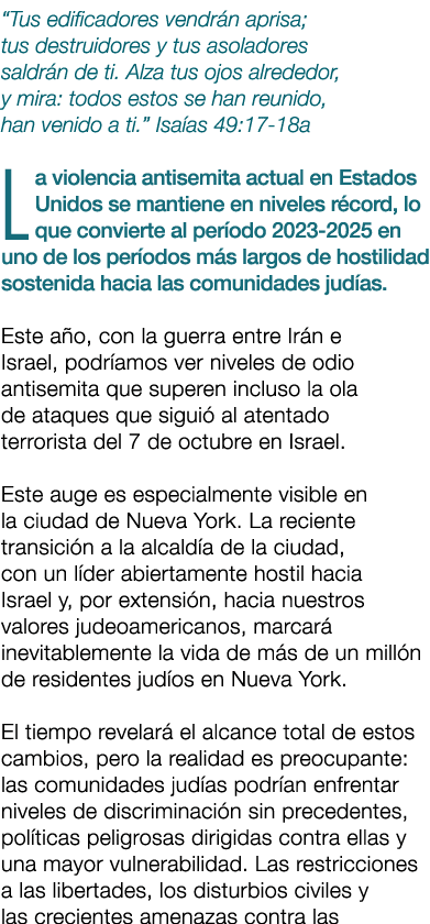 “Tus edificadores vendr n aprisa; tus destruidores y tus asoladores saldr n de ti. Alza tus ojos alrededor, y mira: t...