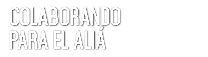 Colaborando para el Ali 