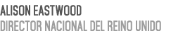 Alison Eastwood Director Nacional del Reino Unido 
