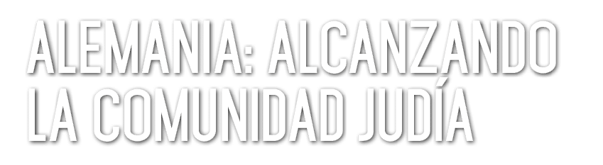 Alemania: Alcanzando la comunidad jud a 