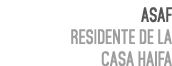 asaf Residente de la Casa Haifa 