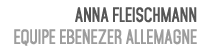 Anna Fleischmann Equipe Ebenezer Allemagne 
