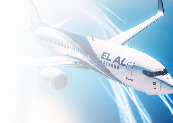 elal airplane flying to israel