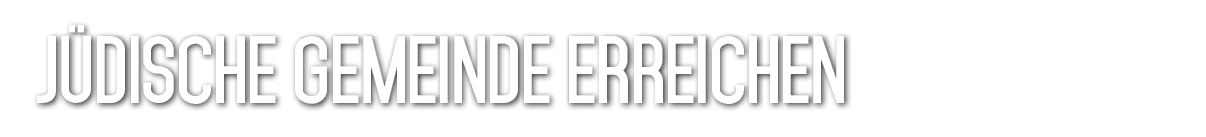 J dische Gemeinde erreichen 