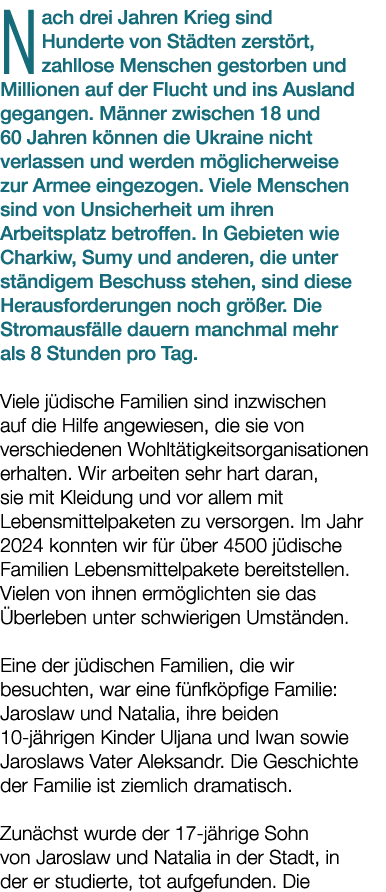 Nach drei Jahren Krieg sind Hunderte von St dten zerst rt, zahllose Menschen gestorben und Millionen auf der Flucht u...