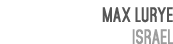 Max Lurye Israel 