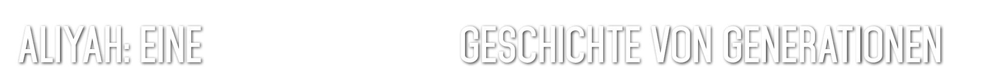Aliyah: Eine Geschichte von GENERATIONEN 