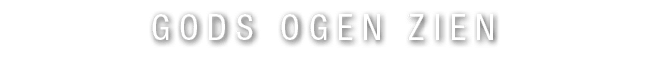 Gods ogen zien 