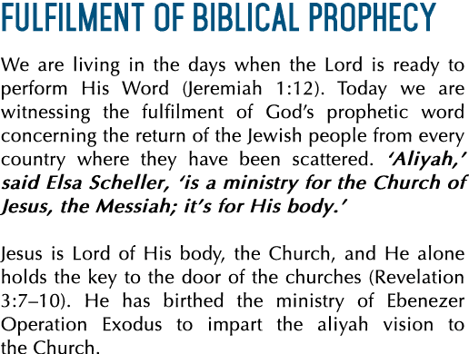 Fulfilment of biblical prophecy We are living in the days when the Lord is ready to perform His Word (Jeremiah 1:12)....