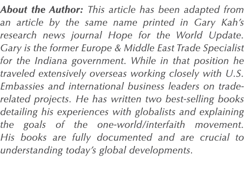 About the Author: This article has been adapted from an article by the same name printed in Gary Kah’s research news ...