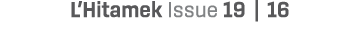L’Hitamek Issue 19 | 16