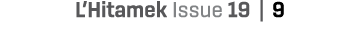 L’Hitamek Issue 19 | 9