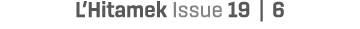 L’Hitamek Issue 19 | 6