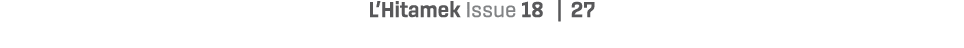 L’Hitamek Issue 18 | 27