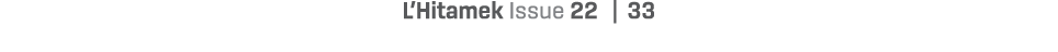 L’Hitamek Issue 22 | 33