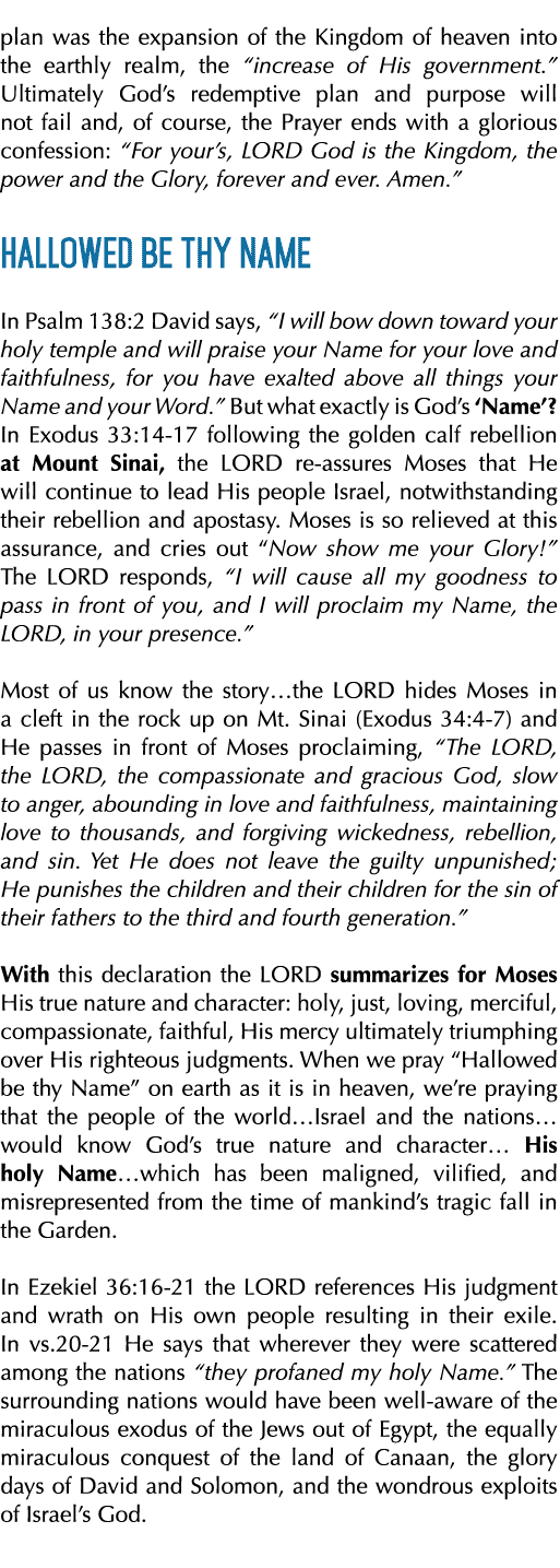 plan was the expansion of the Kingdom of heaven into the earthly realm, the  increase of His government   Ultimately    