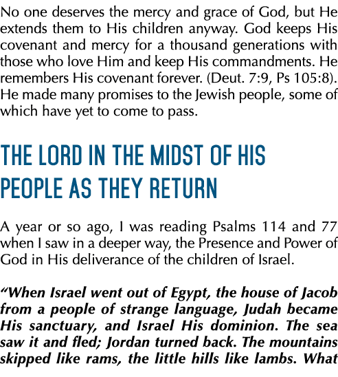 No one deserves the mercy and grace of God, but He extends them to His children anyway. God keeps His covenant and me...