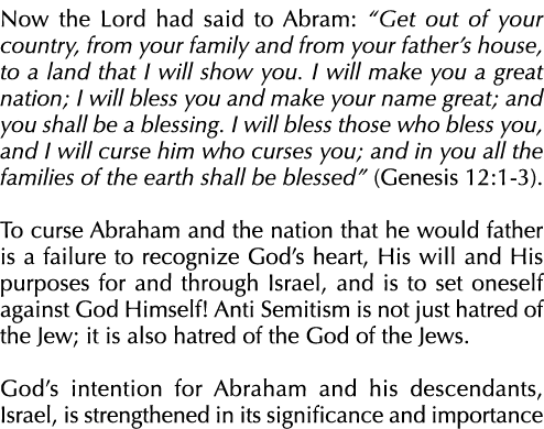 Now the Lord had said to Abram: “Get out of your country, from your family and from your father’s house, to a land th...