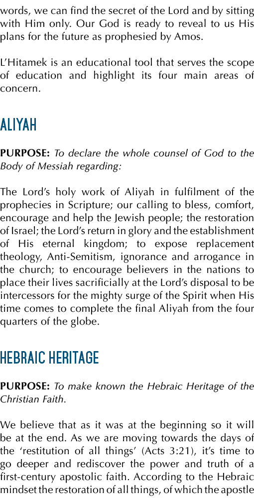 words, we can find the secret of the Lord and by sitting with Him only. Our God is ready to reveal to us His plans fo...
