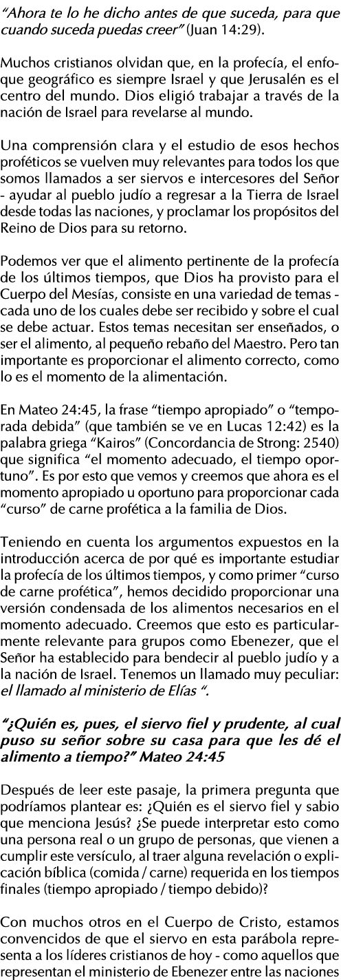  Ahora te lo he dicho antes de que suceda, para que cuando suceda puedas creer  (Juan 14:29)  Muchos cristianos olvid   