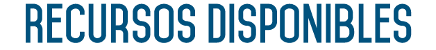 Recursos disponibles