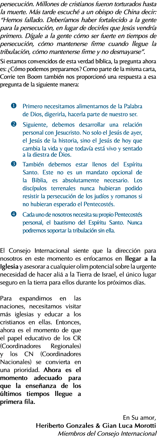 persecución  Millones de cristianos fueron torturados hasta la muerte  Más tarde escuché a un obispo de China decir:    