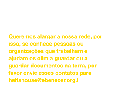 Oremos para que Ele continue a encher nossas m os e as m os dos outros na terra para ajud los a fazer de Israel seu ...