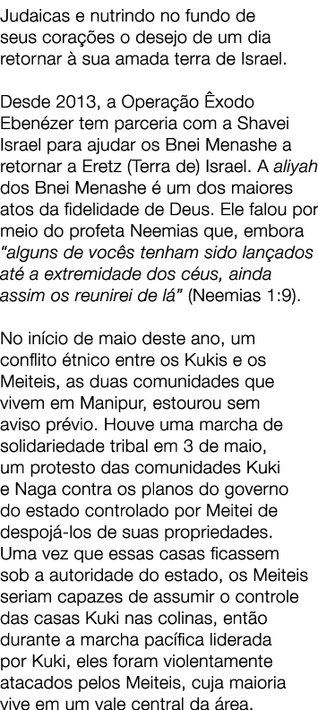 Judaicas e nutrindo no fundo de seus cora es o desejo de um dia retornar   sua amada terra de Israel. Desde 2013, a ...