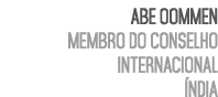 Abe Oommen Membro do Conselho Internacional ndia 