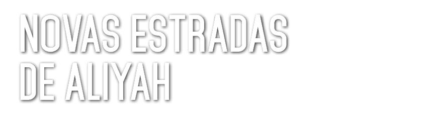 Novas estradas de aliyah 