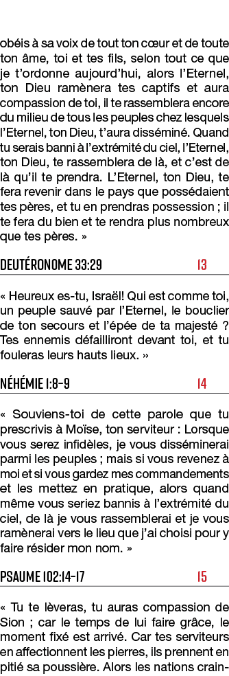 obéis à sa voix de tout ton cœur et de toute ton âme, toi et tes fils, selon tout ce que je t ordonne aujourd hui, al   