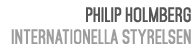 Philip Holmberg Internationella styrelsen 