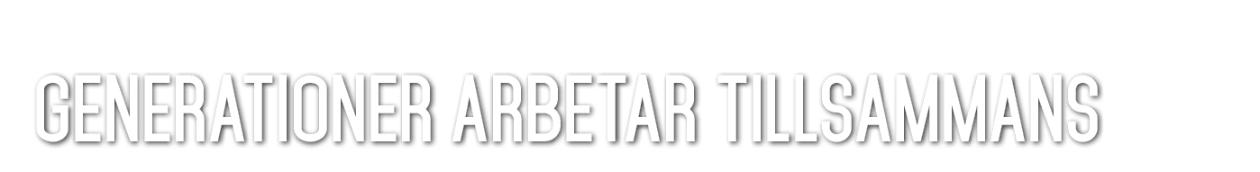 Generationer Arbetar Tillsammans 