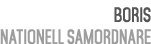Boris Nationell samordnare 