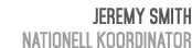 Jeremy Smith Nationell koordinator 